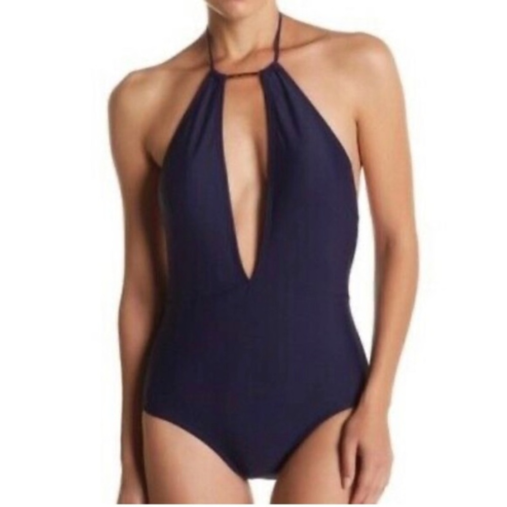 Ted Baker London PIKKA Halter One Piece Swimsuit